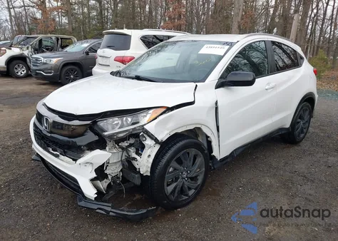 2021 Honda Hr-V Awd Sport z USA, uszkodzony, nr VIN 3CZRU6H18MM726679